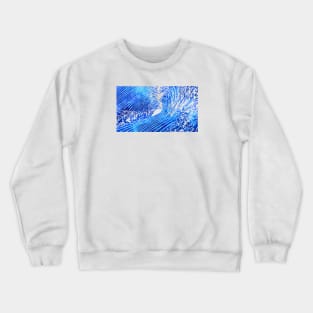 Blue Waves Crewneck Sweatshirt